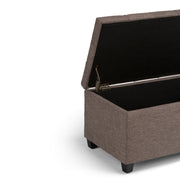 Sienna - Upholstered Storage Ottoman Bench - R&R Furniture Gallery (Fountain Valley, CA)