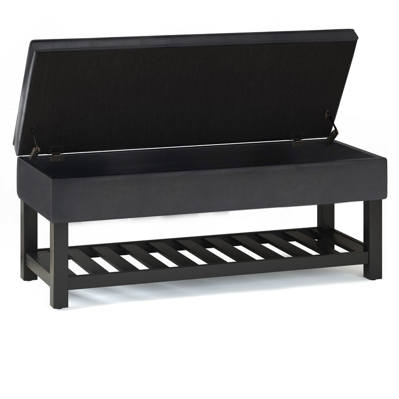 Cosmopolitan - Storage Ottoman Bench With Open Bottom - R&R Furniture Gallery (Fountain Valley, CA)