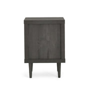 Nystrom - Mid Century Modern 2 Drawer Nightstand - R&R Furniture Gallery (Fountain Valley, CA)