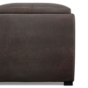 Avalon - Upholstered Square Coffee Table Storage Ottoman - R&R Furniture Gallery (Fountain Valley, CA)