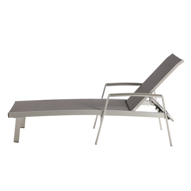Oxton - Chaise Lounge Stylish Outdoor Seating - R&R Furniture Gallery (Fountain Valley, CA)