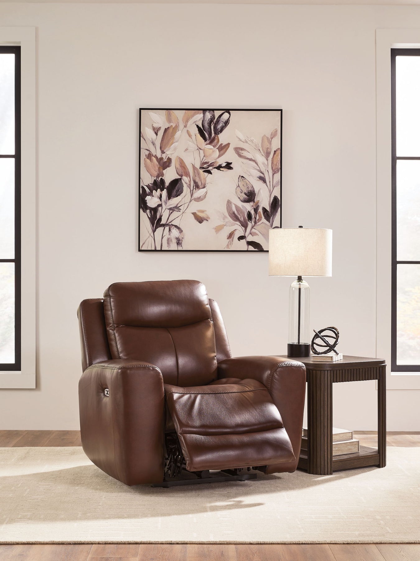 Next Move - Power Recliner With Adjustable Headrest - R&R Furniture Gallery (Fountain Valley, CA)