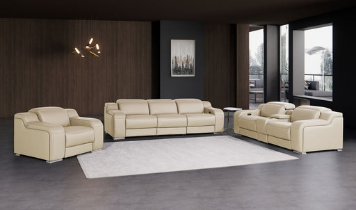 1116 - 7-Piece Modular Power Reclining Sofa, Loveseat & Chair Set In With 6 Power Recliners & Power Headrests - R&R Furniture Gallery (Fountain Valley, CA)