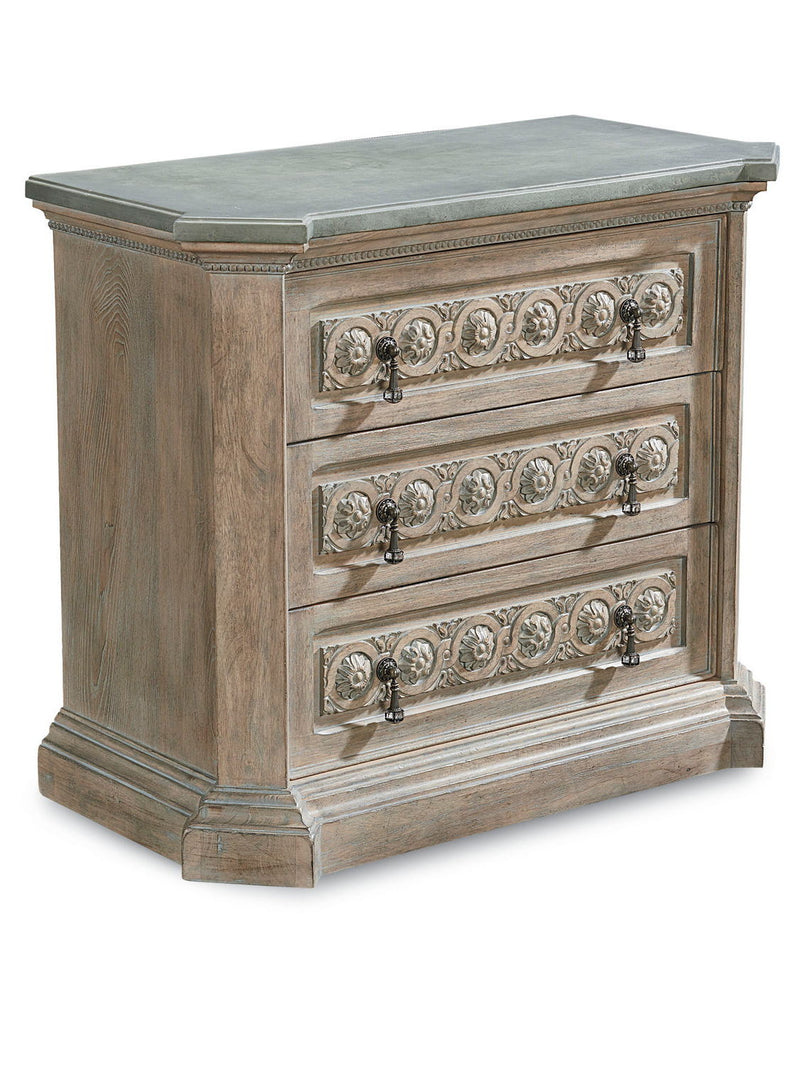 Arch Salvage-Gabriel Bedside Chest-Parch