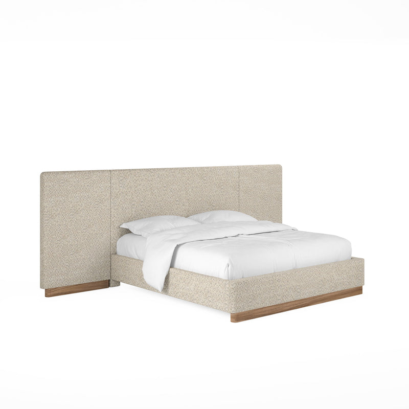 Portico-5/0 Upholstered Bed w/End Panel