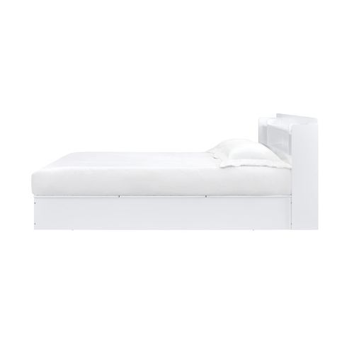 Perse - Queen Bed With Storage - White - R&R Furniture Gallery (Fountain Valley, CA)