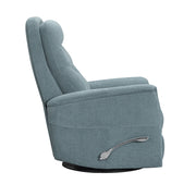 Gemini - Manual Swivel Glider Recliner - R&R Furniture Gallery (Fountain Valley, CA)