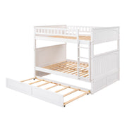 Bunk Bed With Twin Size Trundle, Guardrails - R&R Furniture Gallery (Fountain Valley, CA)