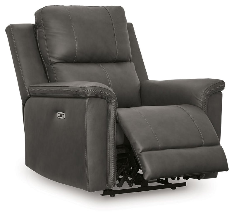 Bleckley - Power Recliner With Adjustable Headrest - R&R Furniture Gallery (Fountain Valley, CA)