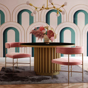 Kim - Performance Velvet Chair - R&R Furniture Gallery (Fountain Valley, CA)