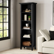 Amherst - 5 Shelf Bookcase, Handcrafted - R&R Furniture Gallery (Fountain Valley, CA)