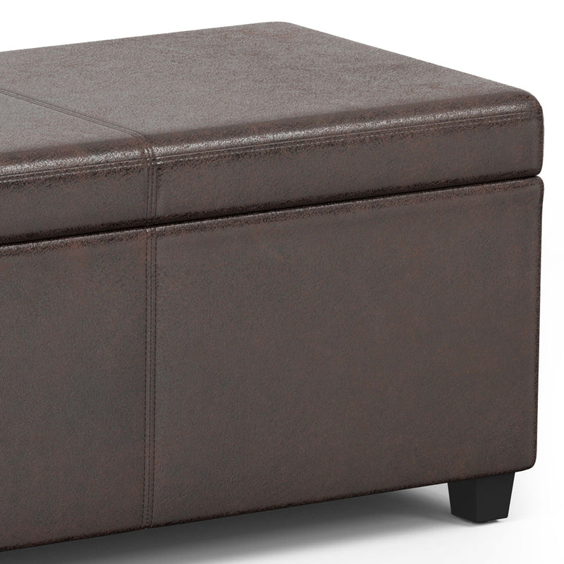 Avalon - Multifunctional Storage Ottoman Bench - R&R Furniture Gallery (Fountain Valley, CA)