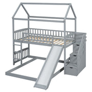 House Bunk Bed With Slide - R&R Furniture Gallery (Fountain Valley, CA)