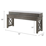 Wandella - Counter Height Set w/USB - R&R Furniture Gallery (Fountain Valley, CA)