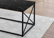 Table Set, Coffee, End, Side, Accent, Living Room, Marble Look Laminate, Contemporary & Modern (Set of 3) - R&R Furniture Gallery (Fountain Valley, CA)