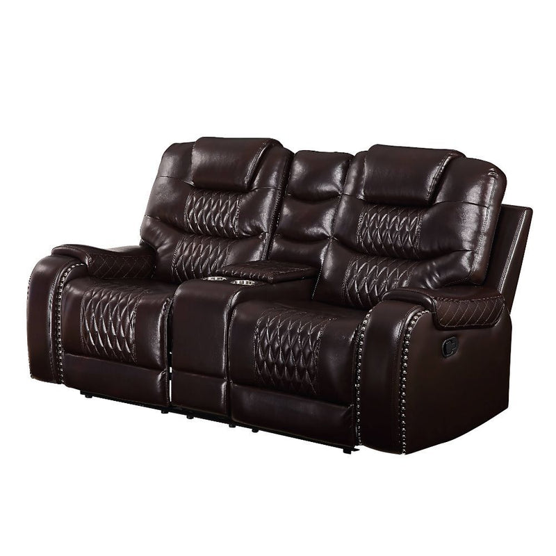 Braylon - Love w/Console (Motion) - R&R Furniture Gallery (Fountain Valley, CA)