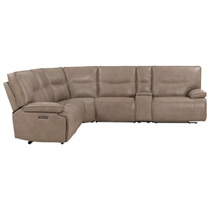 Gladiator - 6 Piece Modular Power Reclining Sectional