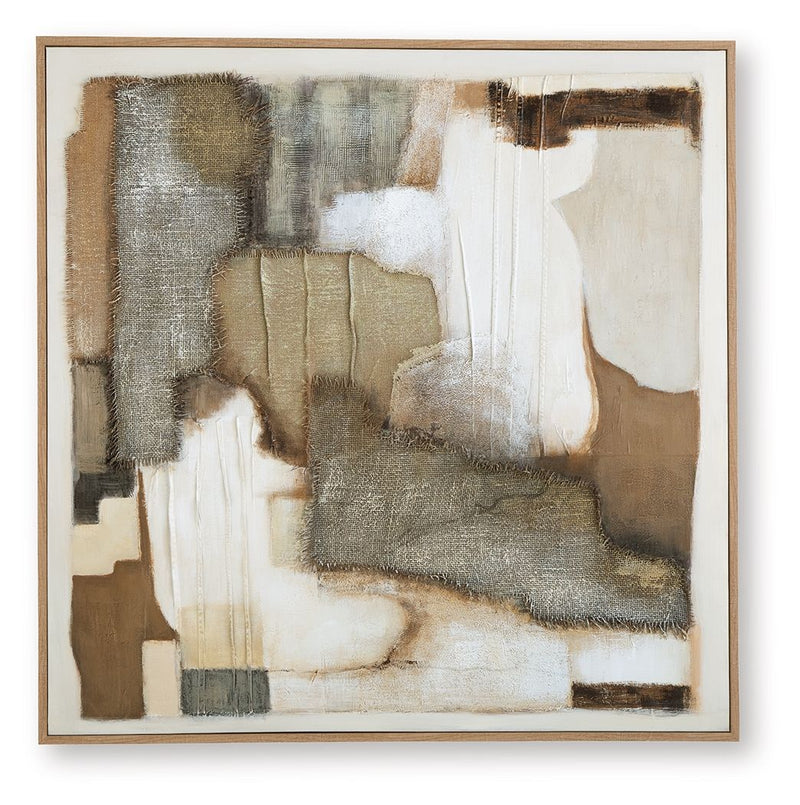 Wylander - Wall Art - Tan / Brown / Gray - R&R Furniture Gallery (Fountain Valley, CA)