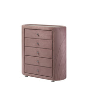 Salonia - Chest - Pink Velvet - R&R Furniture Gallery (Fountain Valley, CA)