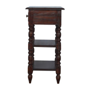 Turned Legs Side Table - R&R Furniture Gallery (Fountain Valley, CA)