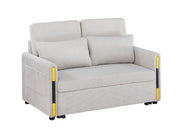Percy - Teddy Sleeper Loveseat With Dual-Pull Sleeper Design - R&R Furniture Gallery (Fountain Valley, CA)