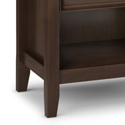 Amherst - Handcrafted Bedside Table - R&R Furniture Gallery (Fountain Valley, CA)