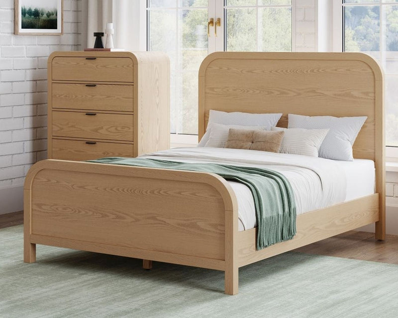 Drake Full Bed - Timber