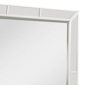 Contemporary elegant mirror by Glory Furniture with a sleek frame, ideal for modern interior decor.