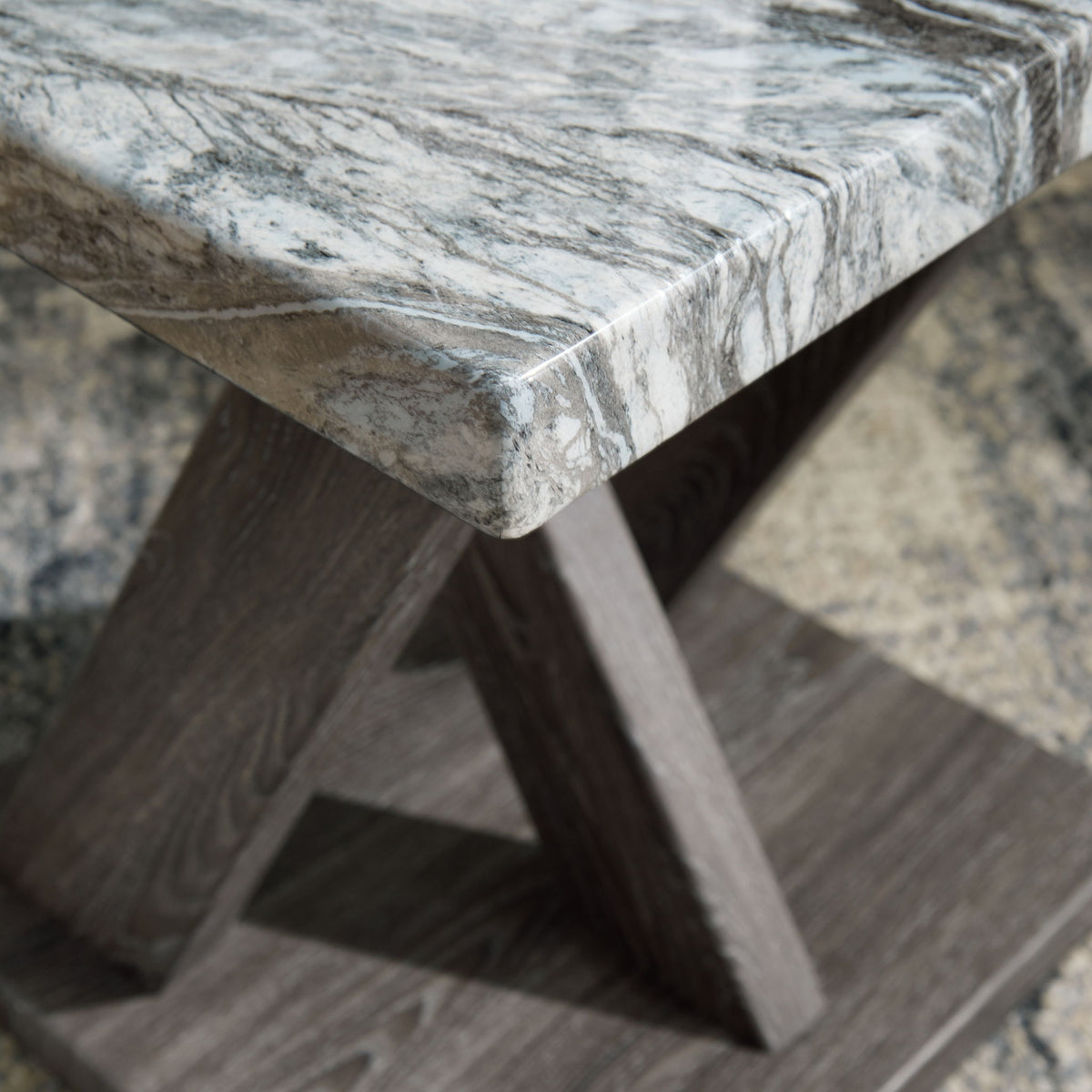 Bensonale - Occasional Table Set (Set of 3) - Brown / Gray - R&R Furniture Gallery (Fountain Valley, CA)