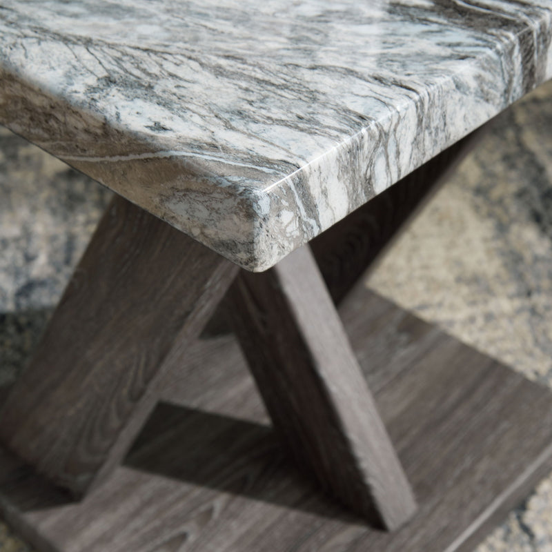 Bensonale - Occasional Table Set (Set of 3) - Brown / Gray - R&R Furniture Gallery (Fountain Valley, CA)