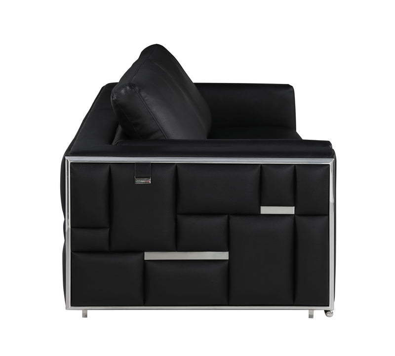 1130 - Top Grain Italian Leather Sofa - R&R Furniture Gallery (Fountain Valley, CA)