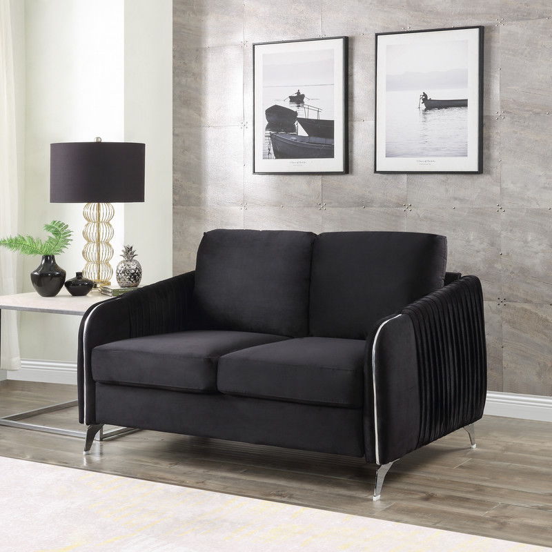 Hathaway - Modern Chic Loveseat Couch - R&R Furniture Gallery (Fountain Valley, CA)