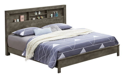 Stylish storage bed with transitional design by Glory Furniture, featuring a modern, elegant frame and built-in storage drawers.