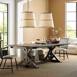 Low Country - Extension Dining Table - Brown / Woodtone