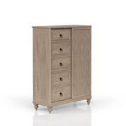 5 Drawer Door Chest - Sand - R&R Furniture Gallery (Fountain Valley, CA)