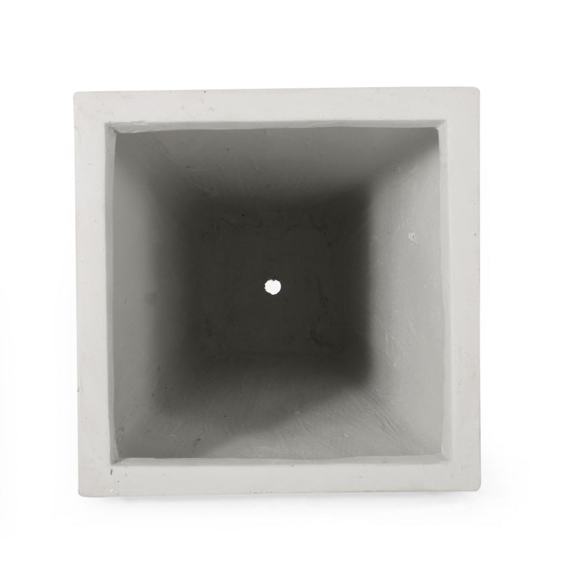 Outdoor Modern Cast Stone Planter