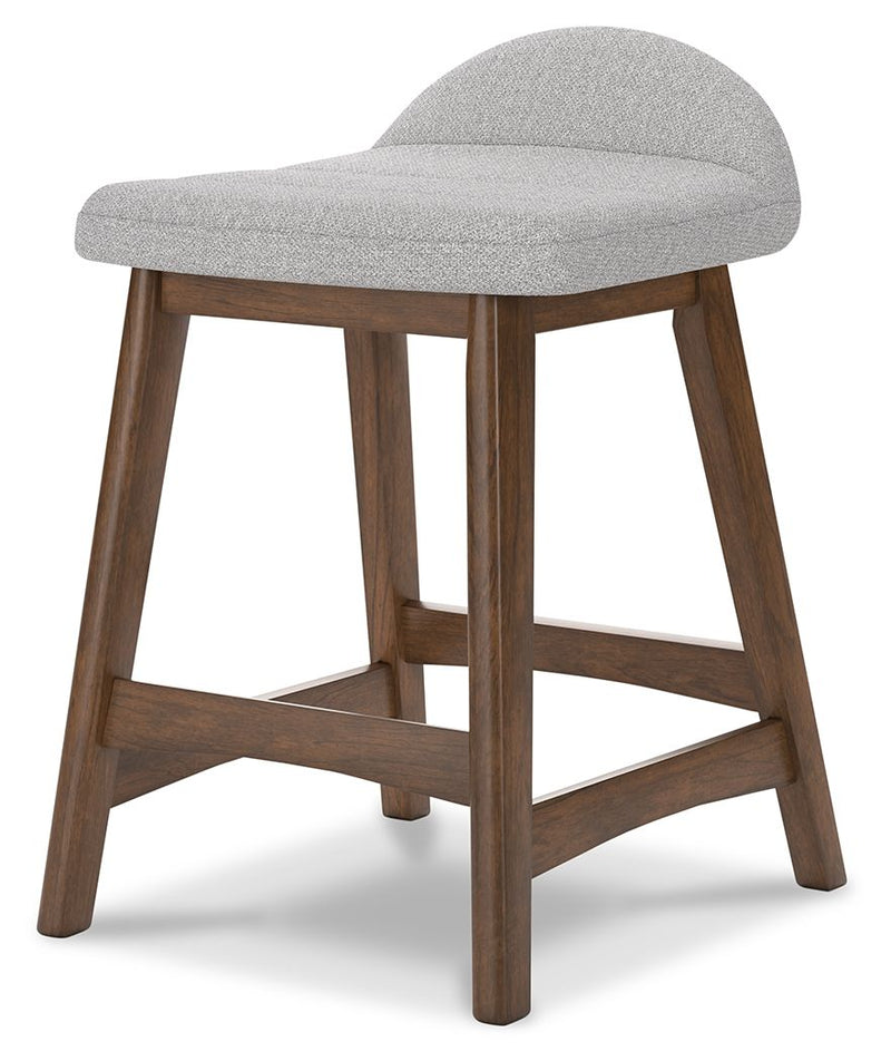 Lyncott - Upholstered Barstool (Set of 2) - R&R Furniture Gallery (Fountain Valley, CA)