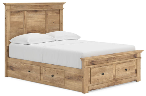 Makidern - Panel Storage Bed With 2 Under Bed Storage Units - R&R Furniture Gallery (Fountain Valley, CA)