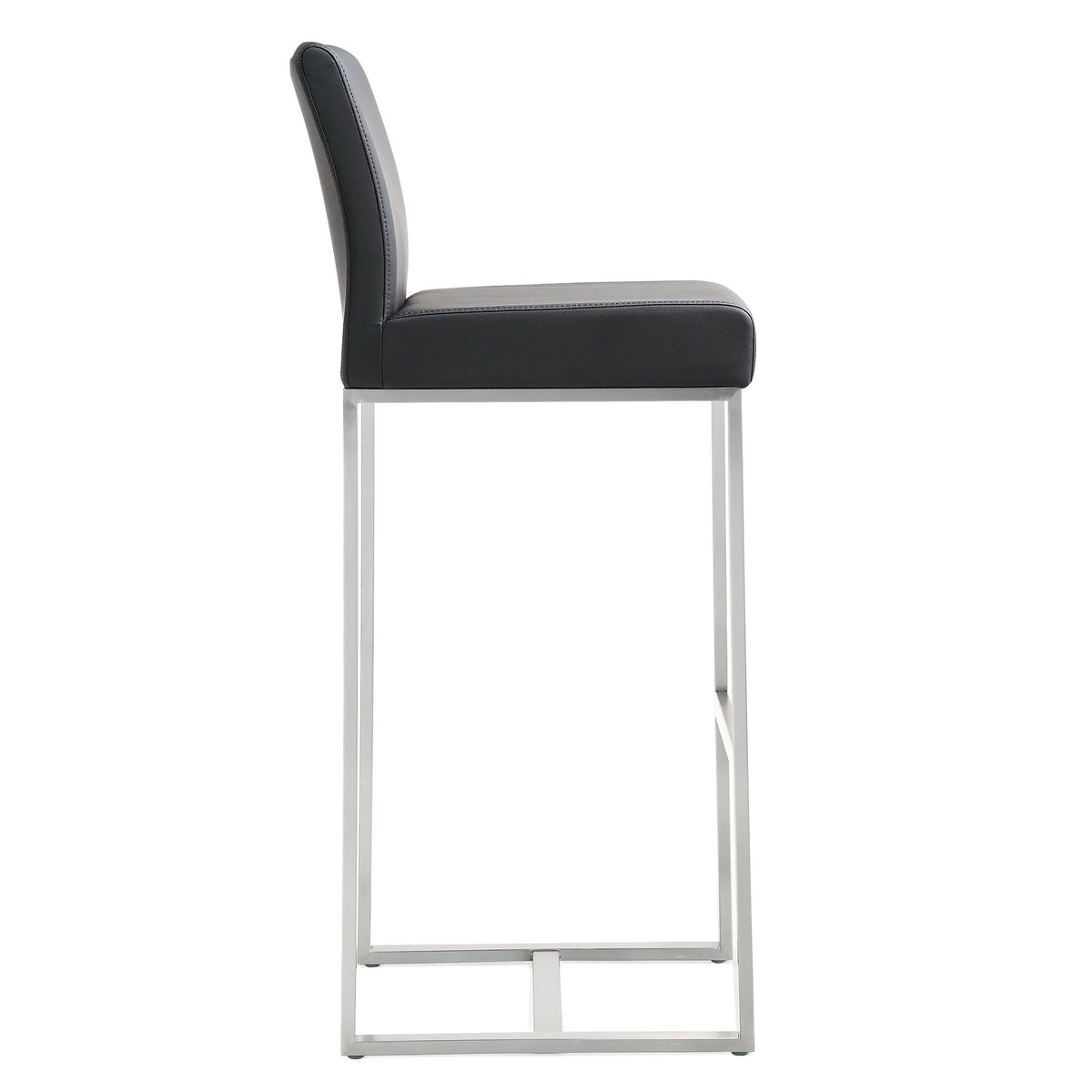 Denmark - Stainless Steel Barstool (Set of 2) - R&R Furniture Gallery (Fountain Valley, CA)