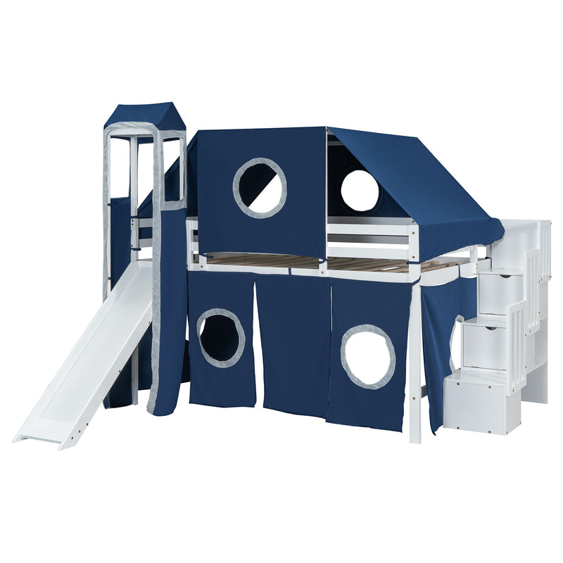 Loft Bed With Tent And Tower - R&R Furniture Gallery (Fountain Valley, CA)