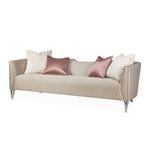 Linea - Sofa - Metallic / Silver Mist - R&R Furniture Gallery (Fountain Valley, CA)