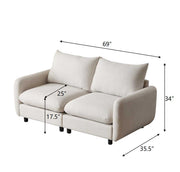 Modular Free Combination Sectional Sofa Couch - R&R Furniture Gallery (Fountain Valley, CA)