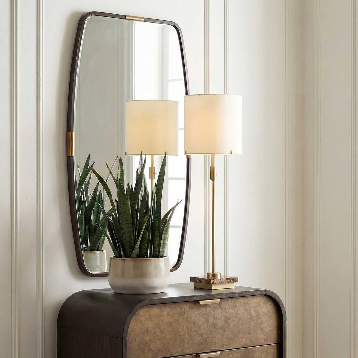 Mirror - Solid Bronze