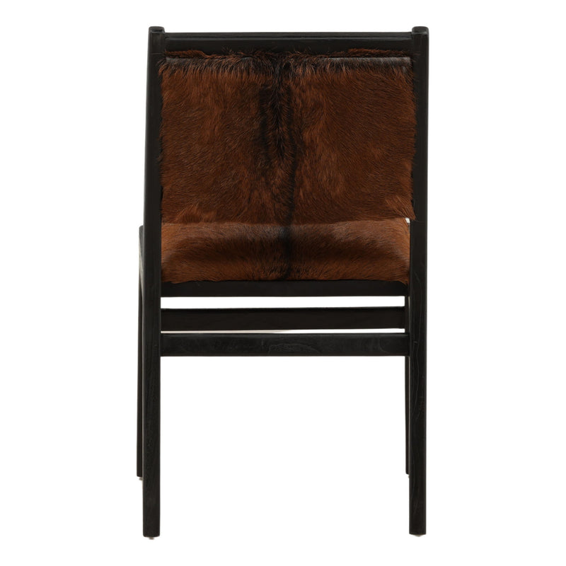 Clay - Dining Chair (Set of 2) - Natural Brown And Black