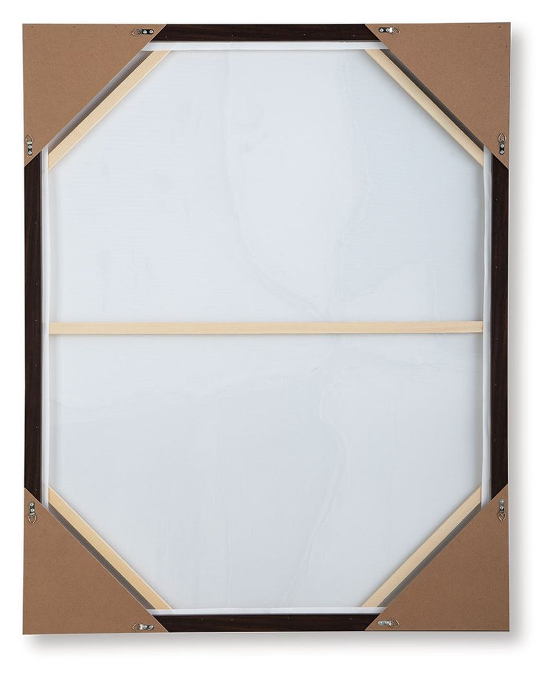 Junward - Wall Art - Brown / Tan / White - R&R Furniture Gallery (Fountain Valley, CA)