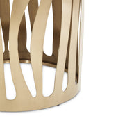 La Rachelle - Round Dining Table - Champagne - R&R Furniture Gallery (Fountain Valley, CA)