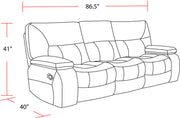 Chapman - Reclining Sofa Set - R&R Furniture Gallery (Fountain Valley, CA)