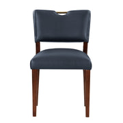 Bryson - Dining Chair (Set of 2) - Dark Navy - R&R Furniture Gallery (Fountain Valley, CA)