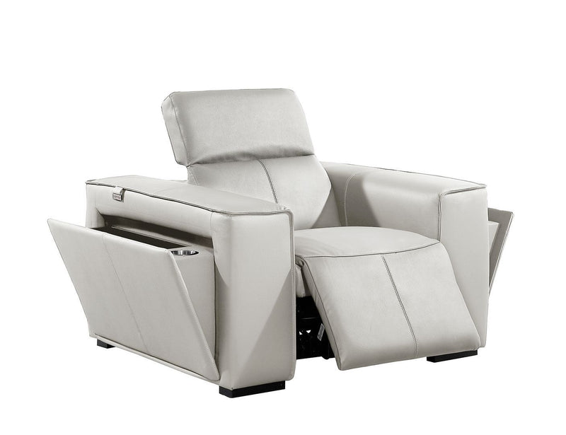 1224 - 7-Piece Modular Power Reclining Sofa, Loveseat & Chair Set In With 5 Power Recliners & Power Headrests