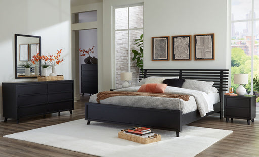 Danziar - Slat Panel Bedroom Set - R&R Furniture Gallery (Fountain Valley, CA)